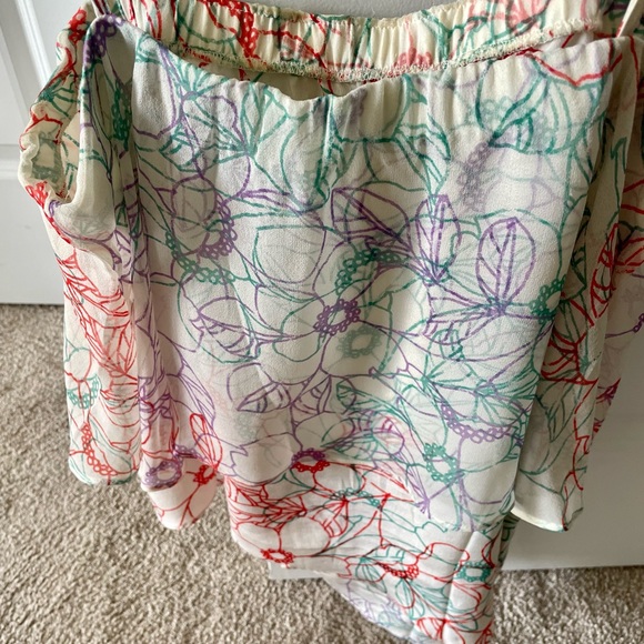 Maeve - Anthropologie Asymmetrical floral print cami - Picture 6 of 9